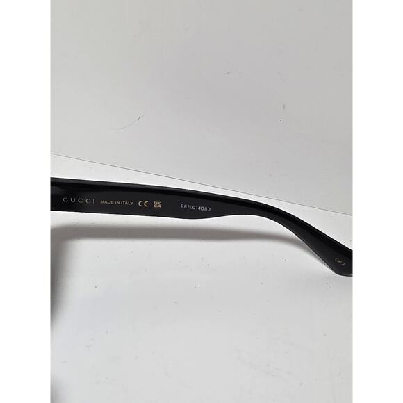 GUCCI GG 1337S Women\'s Black Square Frame GG Logo Sunglasses NWOT main image 8